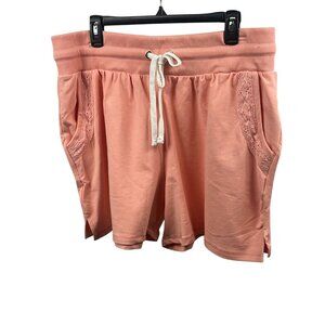 The Sweatshirt Project Women Comfort Athletic Lounge Drawstring Crochet Trim 2X